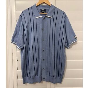 FOOTJOY X TODD SNYDER MEN'S FULL PLACKET SWEATER POLO Size XL